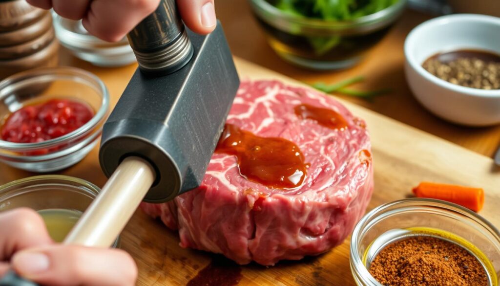 tenderizing meat