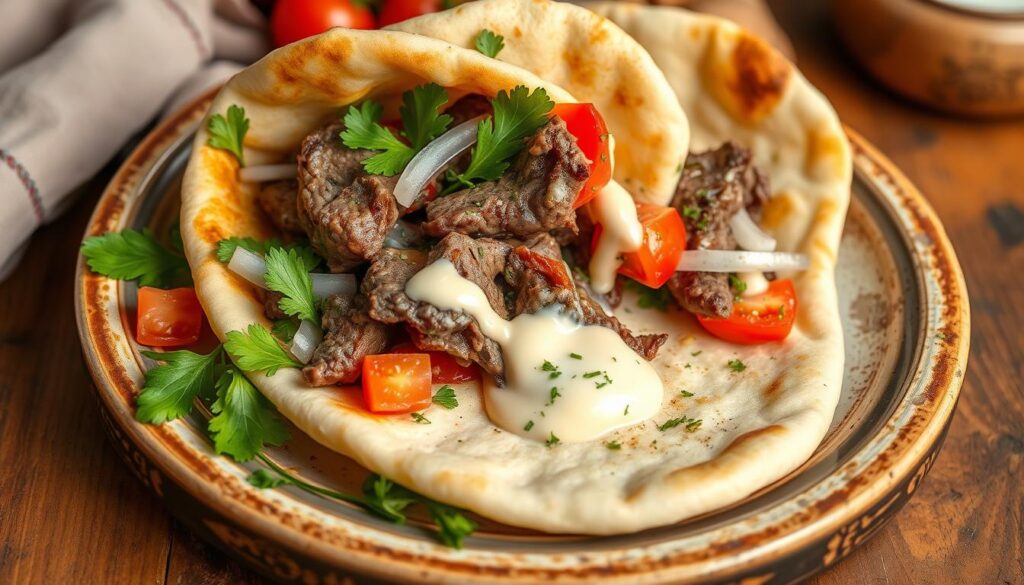 Authentic Lamb Shawarma