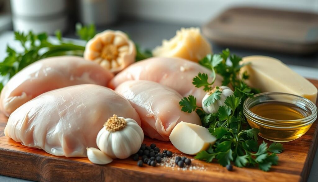 Garlic Parmesan Chicken Ingredients