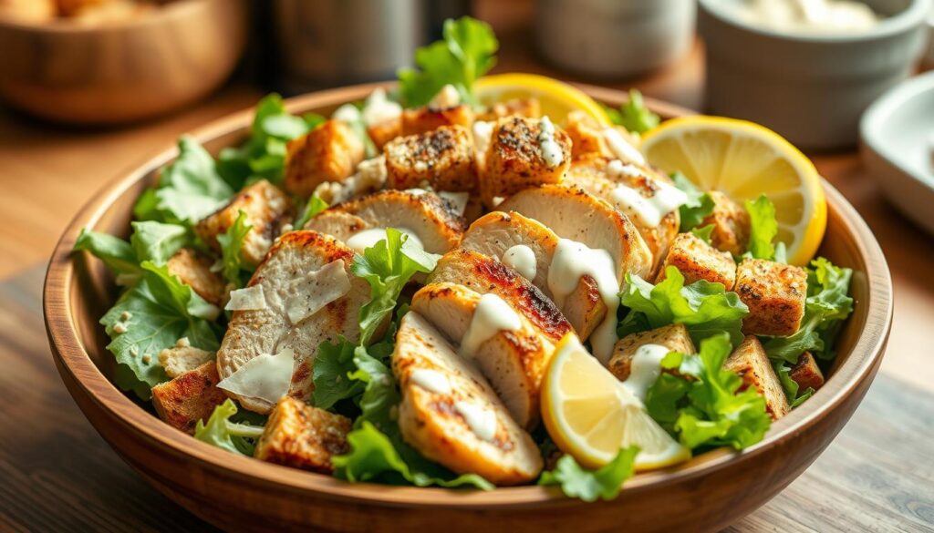 Grilled Chicken Caesar Salad