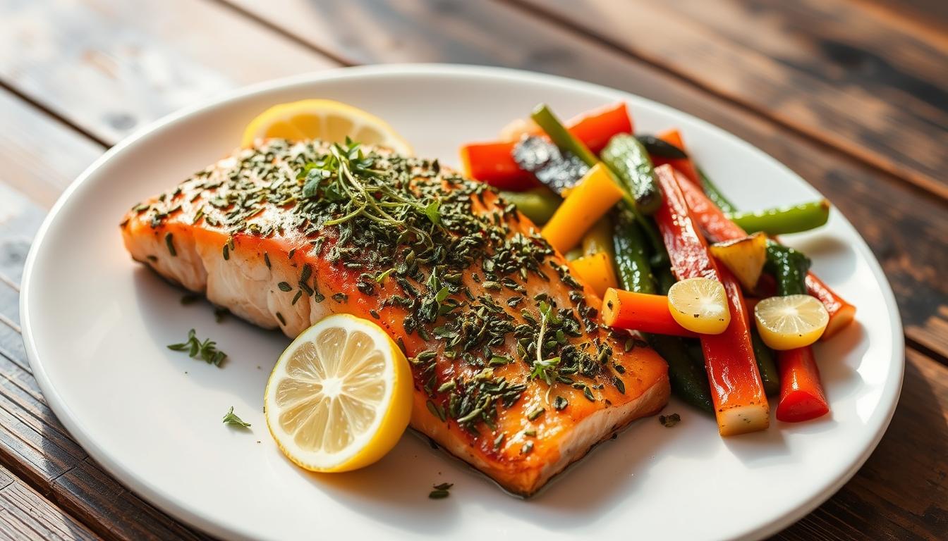 Herb-Crusted Salmon