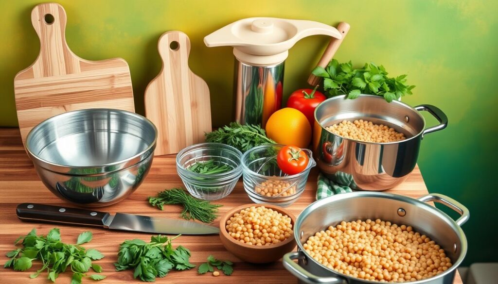 Kitchen Tools for Lentil Salad