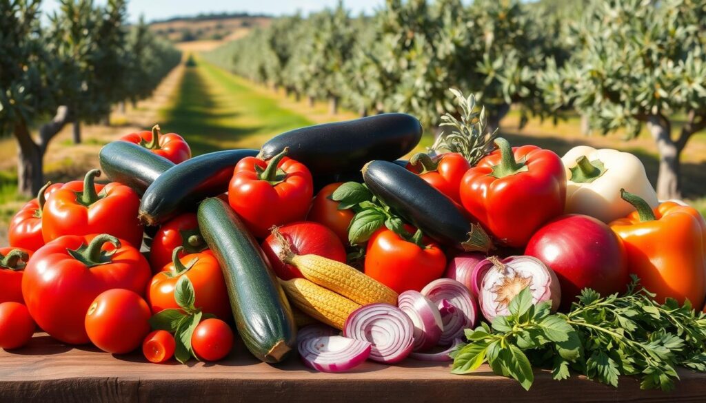 Mediterranean vegetables