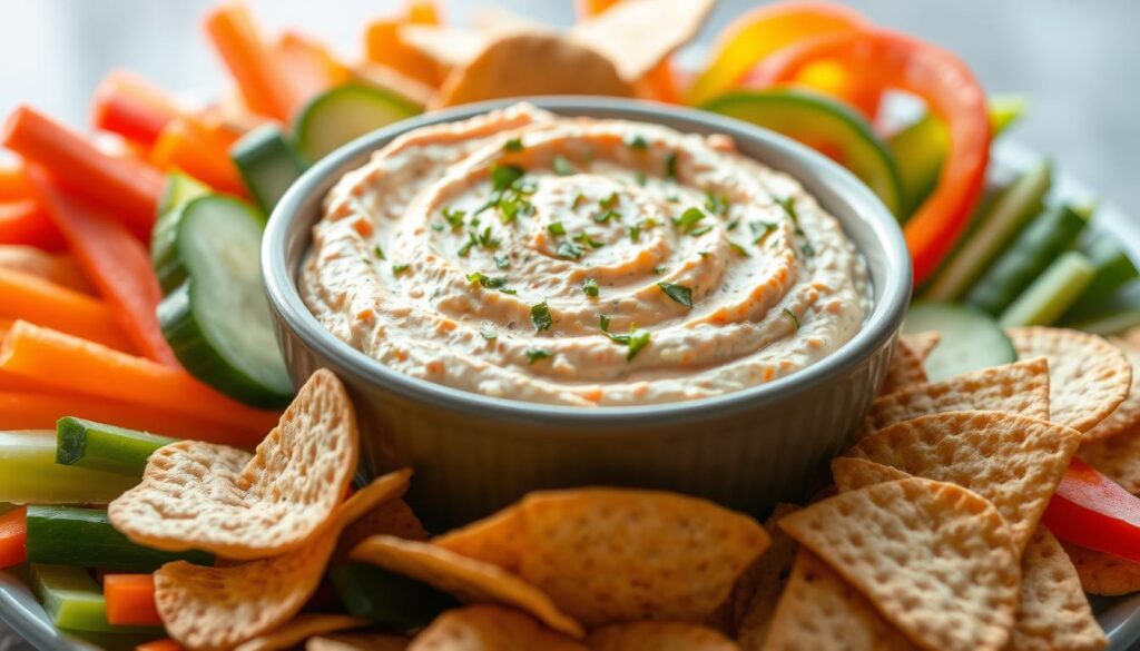 Salmon Cake Dip