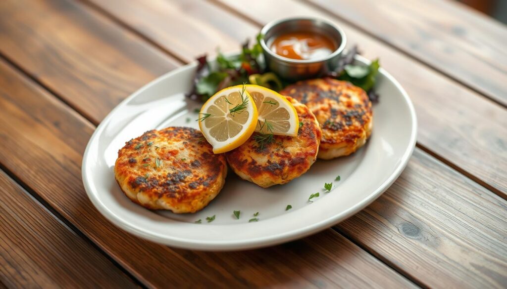 Salmon cakes