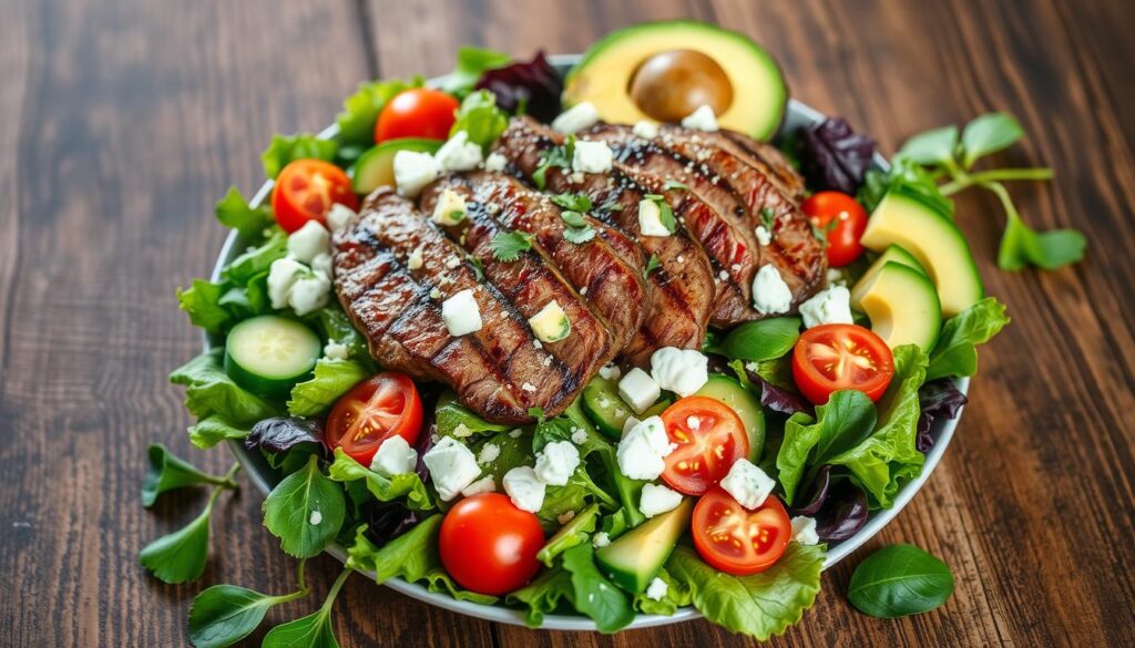 Steak Salad Nutrition