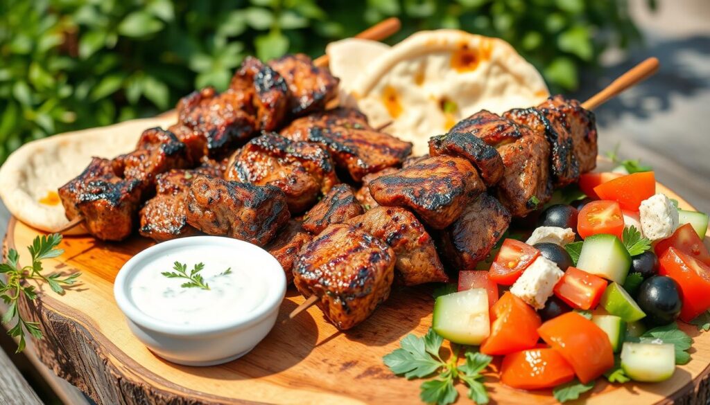 beef souvlaki