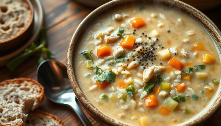 creamy chicken wild rice soup