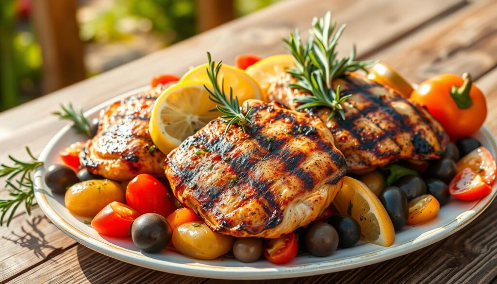 grilled greek chicken