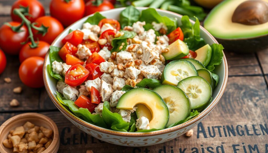 healthy turkey salad