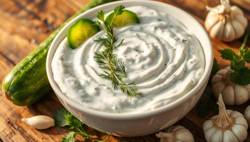 homemade tzatziki