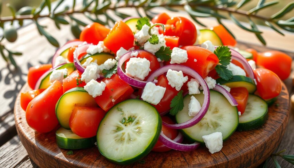 mediterranean cucumber salad