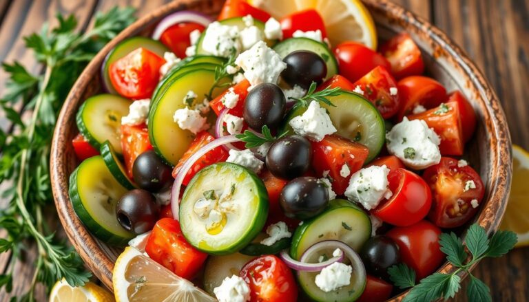 mediterranean cucumber salad