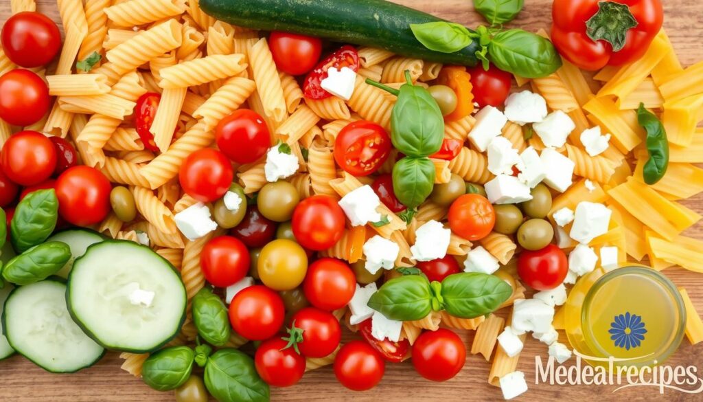 pasta salad ingredients