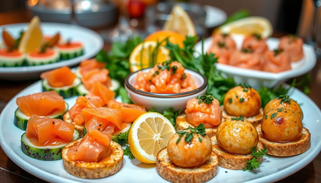 salmon party appetizers