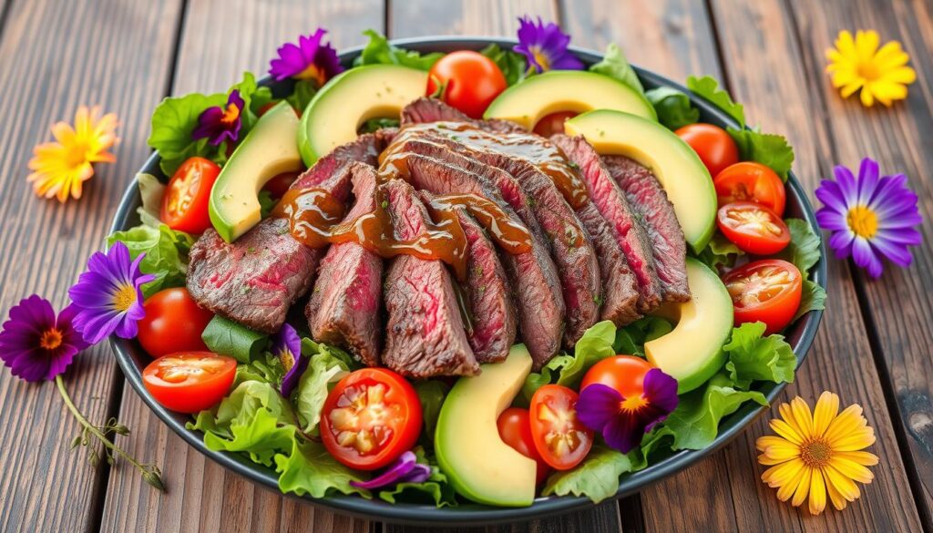 steak salad