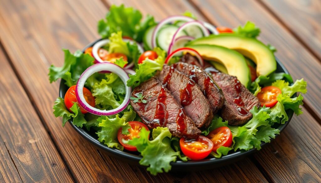 steak salad