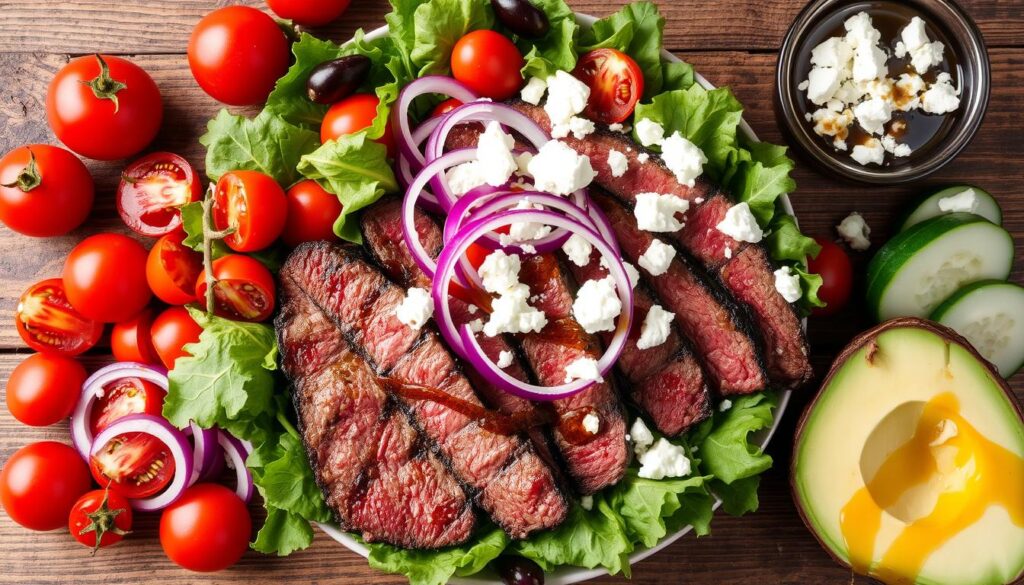 steak salad ingredients