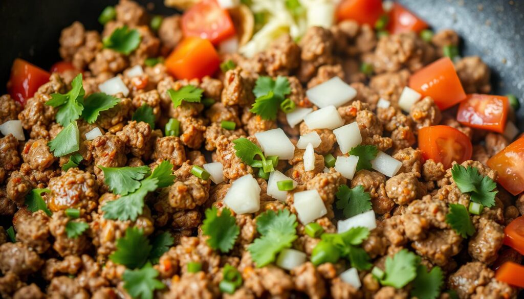 taco meat filling