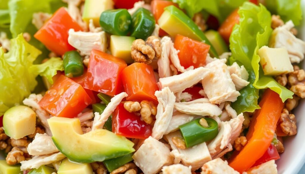 turkey salad texture