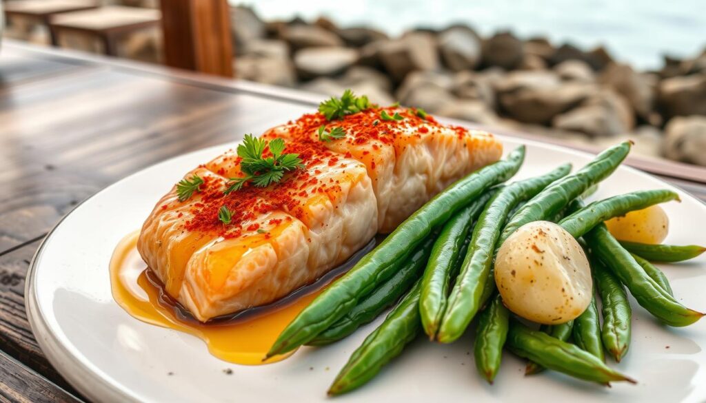 Galician-style salmon