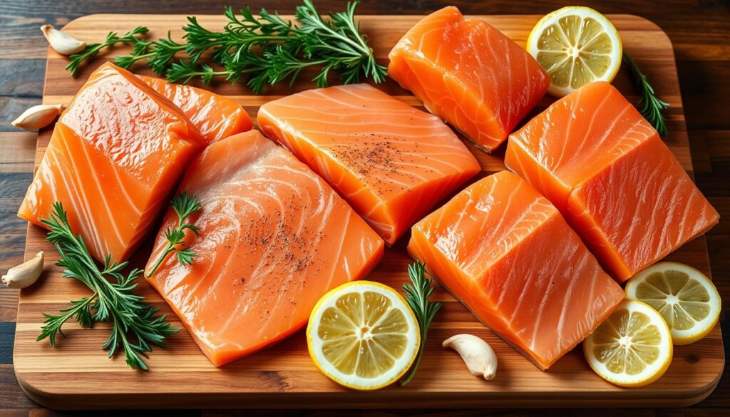 Salmon Cuts