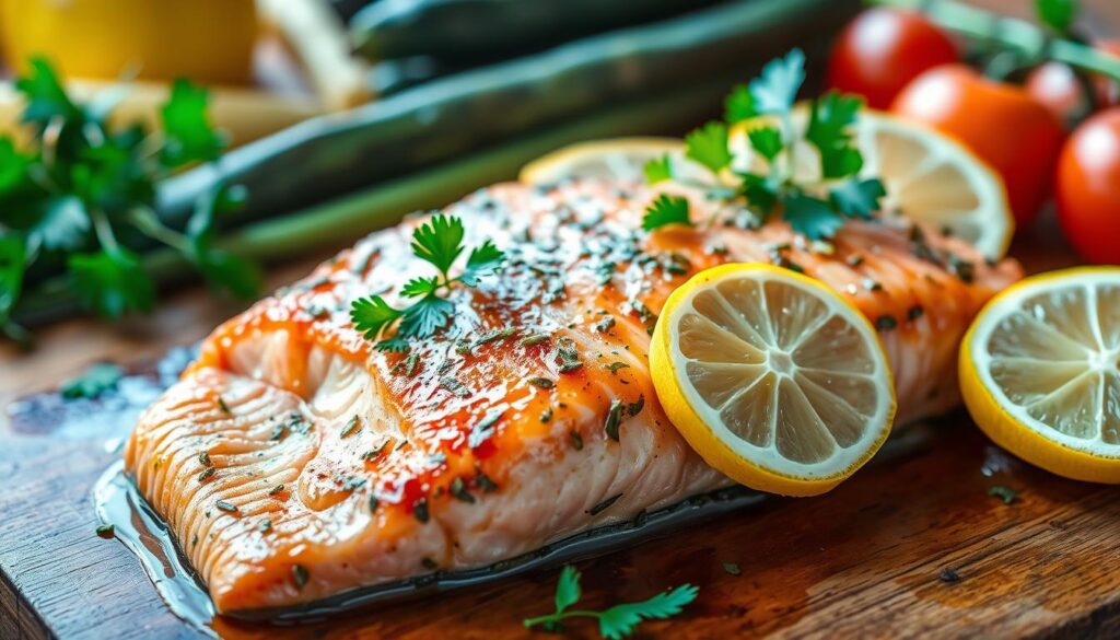 baked salmon