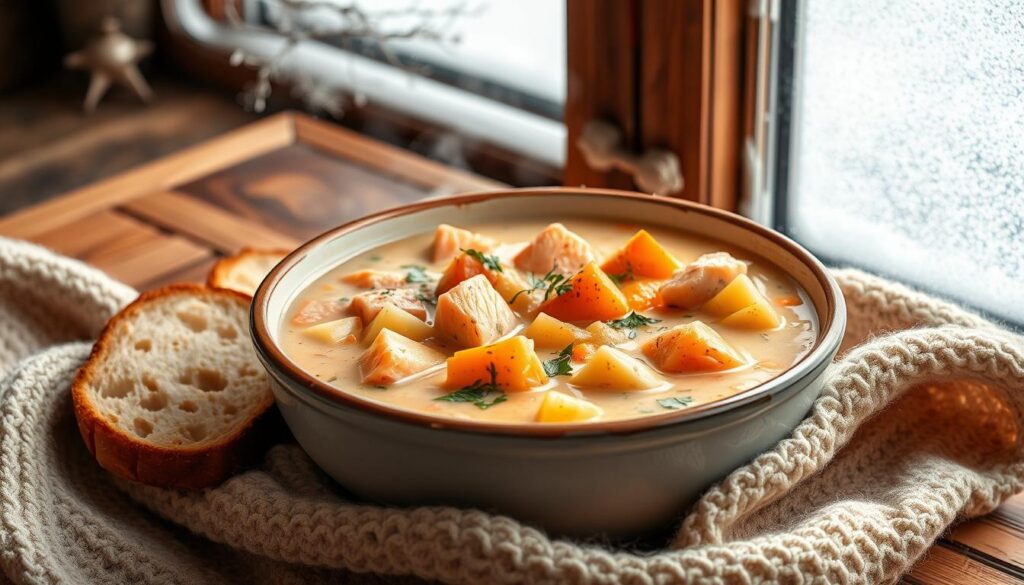 creamy fish stew